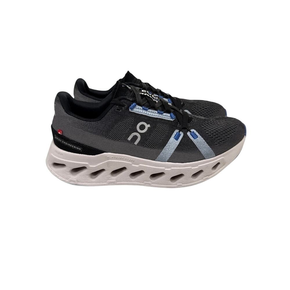On Running Black and Gray Athletic Shoes